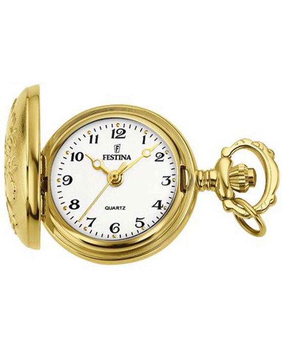 FESTINA Gold Stainless Steel Pocket Watch