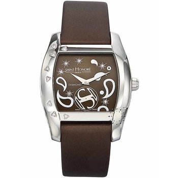 Saint HONORE Monceau Lady Side Brown Leather Strap