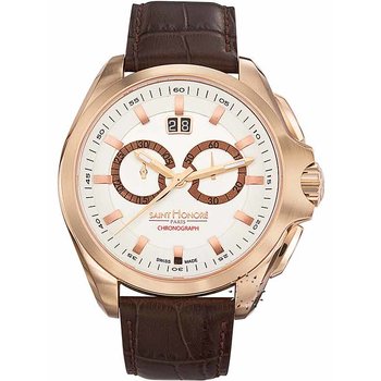 SAINT HONORE Coloseo Gent Brown Leather Strap