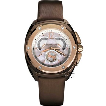 SAINT HONORE 125Th Anniversary Brown Leather Strap