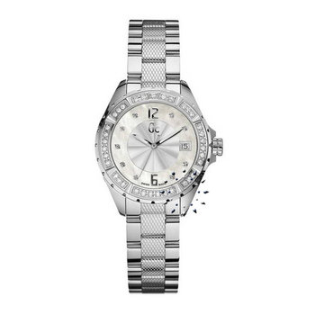 GUESS Collection Stainless Steel Diamond Ladies