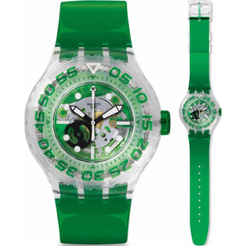 SWATCH MinTini Green Rubber