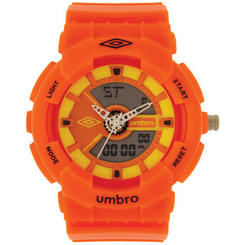 UMBRO Sport Chronograph Orange Rubber Strap