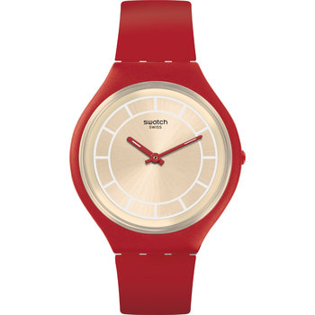 SWATCH Skinhot Red Leather