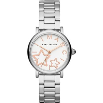 MARC JACOBS Classic Silver Stainless Steel Bracelet