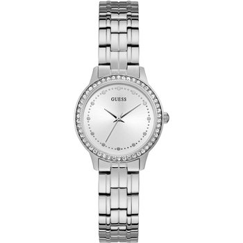 GUESS Ladies Crystals Silver
