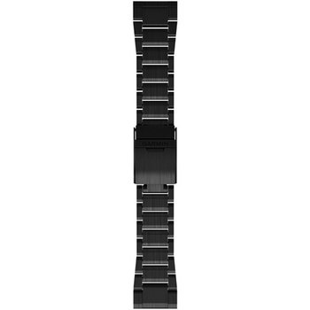 Fenix 5X & 5X Plus 26mm Quickfit Carbon Gray DLC Titanium Bracelet