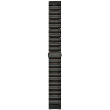 GARMIN MARQ Hybrid Titanium/Silicone Bracelet – Carbon Gray DLC