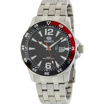 MAREA Mens Silver Stainless