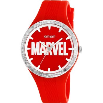 AM:PM Marvel Red Silicone Strap