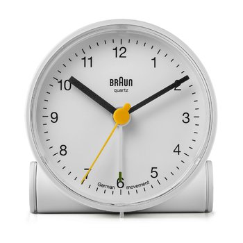 BRAUN Αναλογικό Επιτραπέζιο Ρολόι-Ξυπνητήρι Μπαταρίας