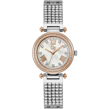 GUESS Collection Prime Chic Crystals Silver Stainless Steel Bracelet