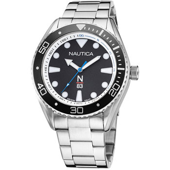 NAUTICA N83 Silver Stainless