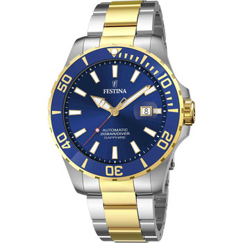 FESTINA Diver Automatic Two Tone Stainless Steel Bracelet