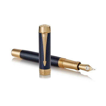 Πένα PARKER Duofold Prestige Blue Chevron Centennial GT Fountain Pen