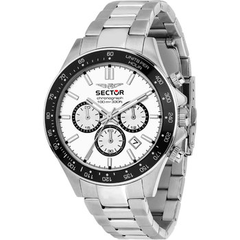 SECTOR 230 Chronograph Silver Stainless Steel Bracelet