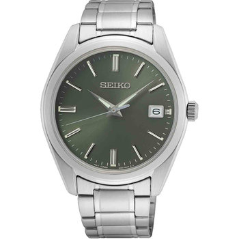 SEIKO Essential Time Silver Stainless Steel Bracelet