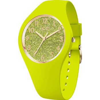 ICE WATCH Glitter Yellow Silicone Strap (S)