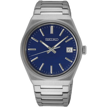 SEIKO Essential Time Silver Stainless Steel Bracelet