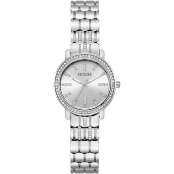 GUESS Hayley Crystals Silver Stainless Steel Bracelet
