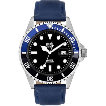 VISETTI All Time Blue Leather Strap