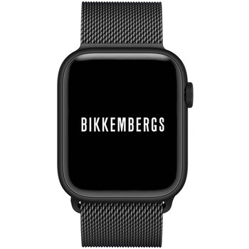 BIKKEMBERGS Small Smartwatch Black Metallic Bracelet