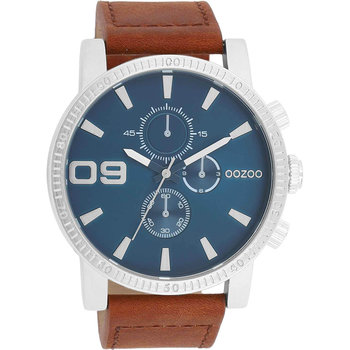 OOZOO Timepieces Brown Leather Strap