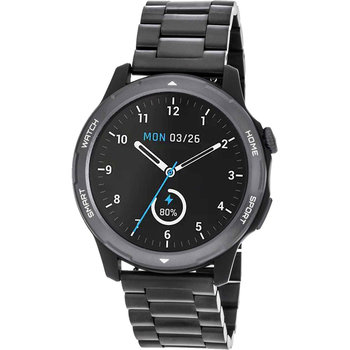 3GUYS Smartwatch Black Stainless Steel Bracelet