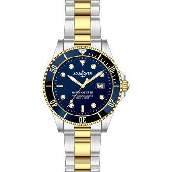 AQUADIVER Water Master III Two Tone Stainless Steel Bracelet