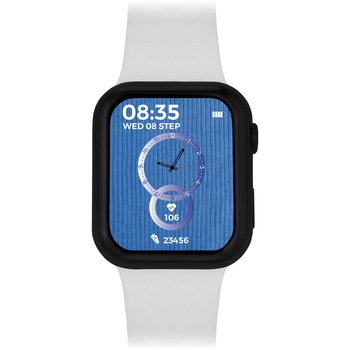THORTON Klok Smartwatch White Silicone Strap