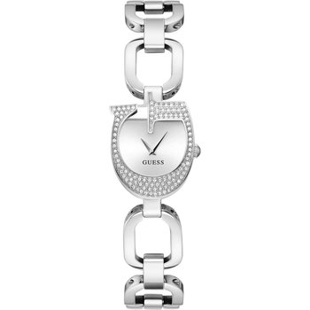 GUESS Gia Crystals Silver Stainless Steel Bracelet