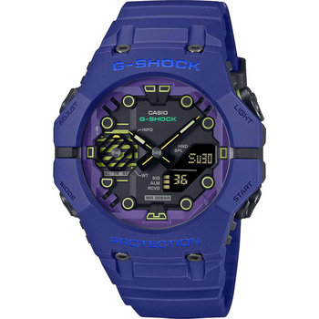 CASIO G-SHOCK Smartwatch Chronograph Blue Rubber Strap