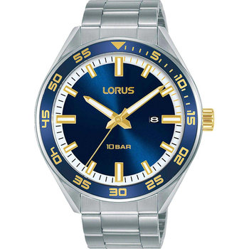LORUS Sports Silver Stainless