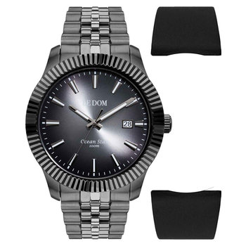 LEDOM Ocean Star Grey Stainless Steel Bracelet Gift Set