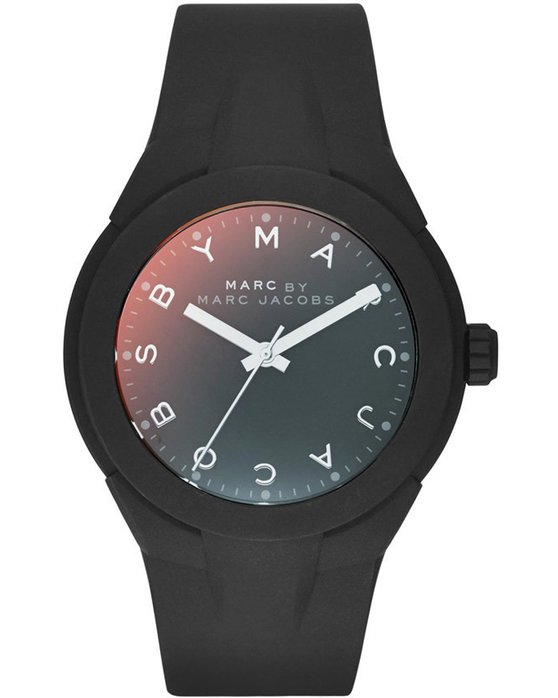MARC BY MARC JACOBS Black Rubber Strap