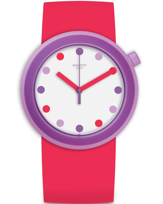 SWATCH Pop Collection POPalicious Fuchsia Rubber Strap