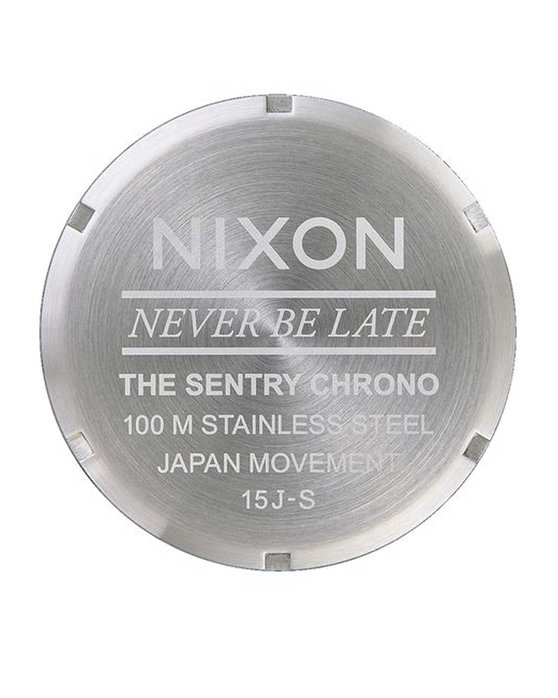 NIXON Sentry Chrono Blue Stainless Steel Bracelet