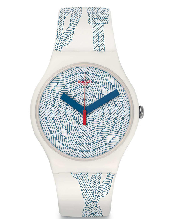 SWATCH Cordage Two Tone Silicone Strap