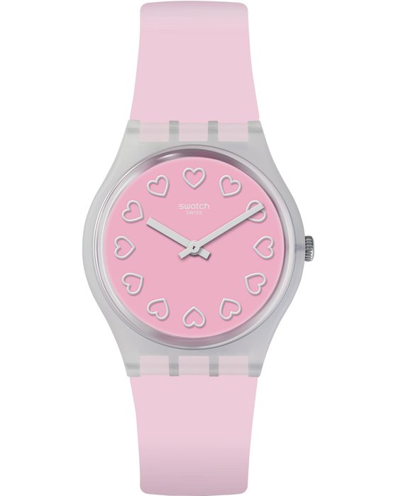 SWATCH All Pink Pink Silicone Strap