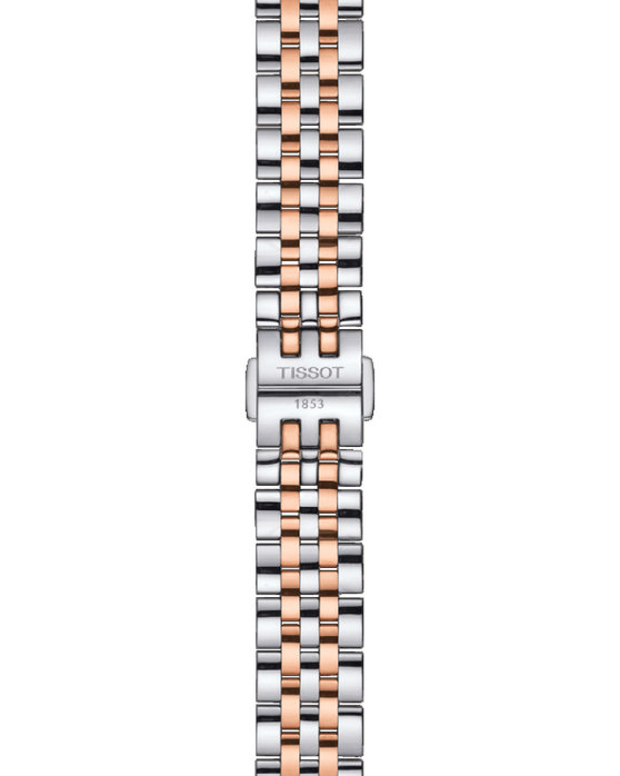 TISSOT T-Classic Le Locle Diamonds Automatic Two Tone Stainless Steel Bracelet