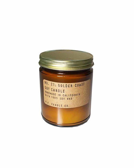 Αρωματικό Κερί No. 21: Golden Coast Medium Soy Candle