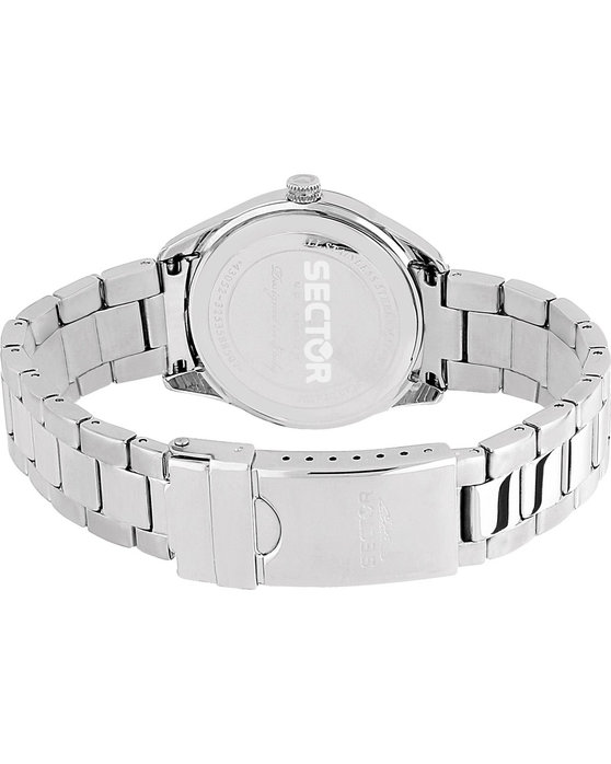 SECTOR 120 Silver Stainless Steel Bracelet