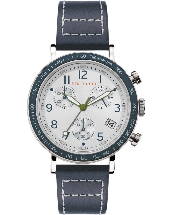 TED BAKER Marteni Chronograph Blue Leather Strap