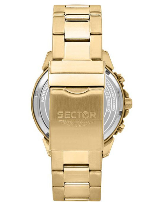 SECTOR ADV2500 Chronograph Gold Metallic Bracelet