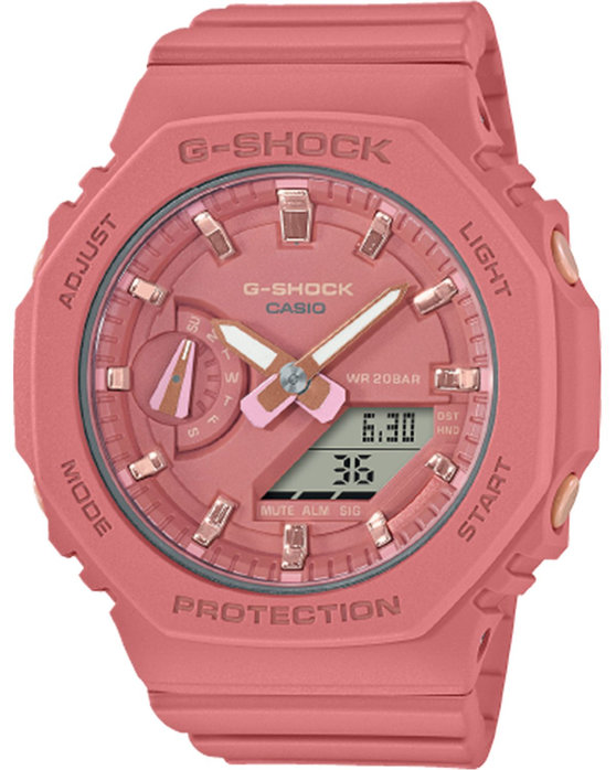 CASIO G-SHOCK Chronograph Pink Rubber Strap