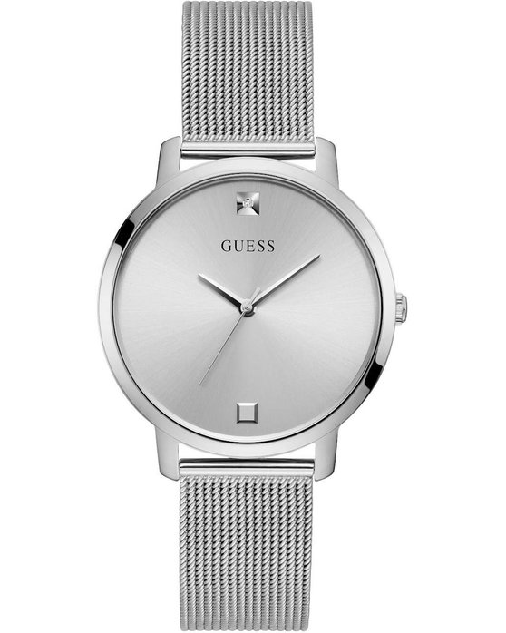 GUESS Nova Crystals Silver Stainless Steel Bracelet