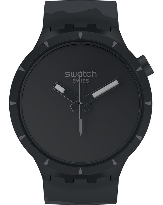 SWATCH Big Bold Lost In The Cave Two Tone Silicone Strap
