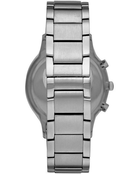 Emporio ARMANI Renato Chronograph Silver Stainless Steel Bracelet