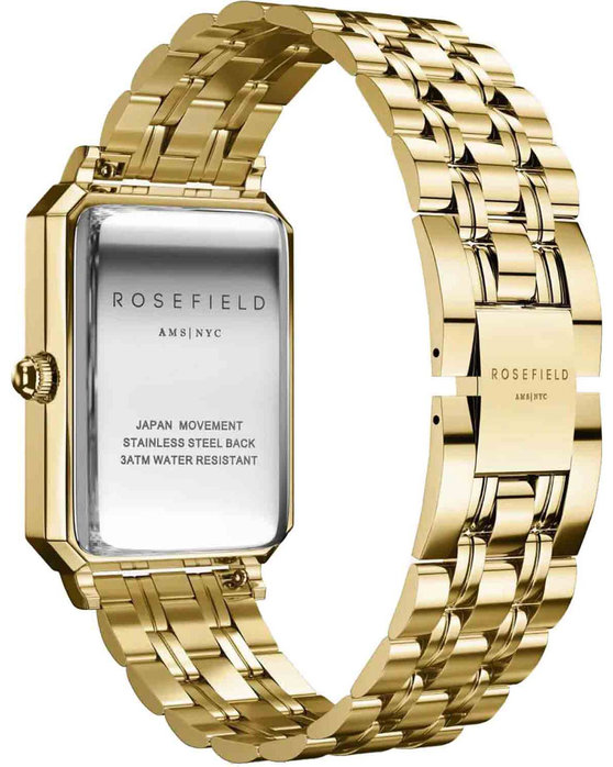 ROSEFIELD The Octagon Gold Stainless Steel Bracelet