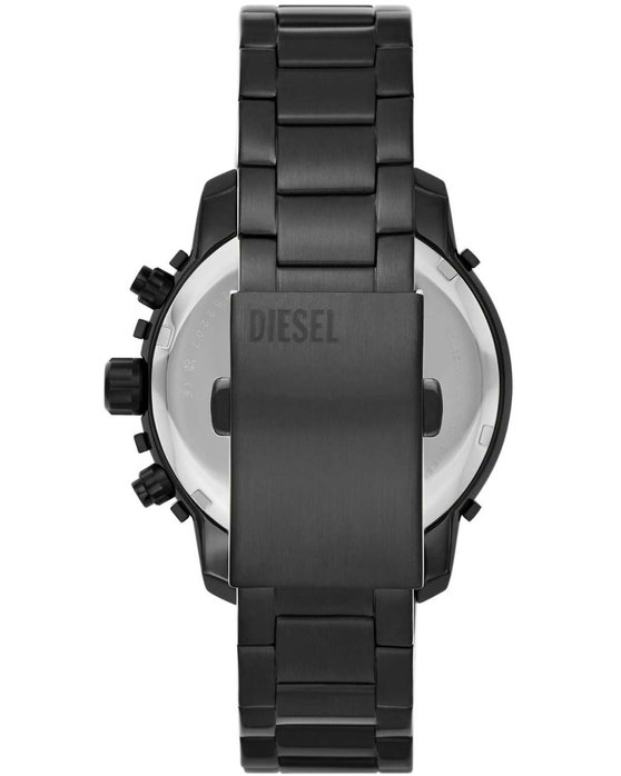 DIESEL Griffed Chronograph Black Stainless Steel Bracelet